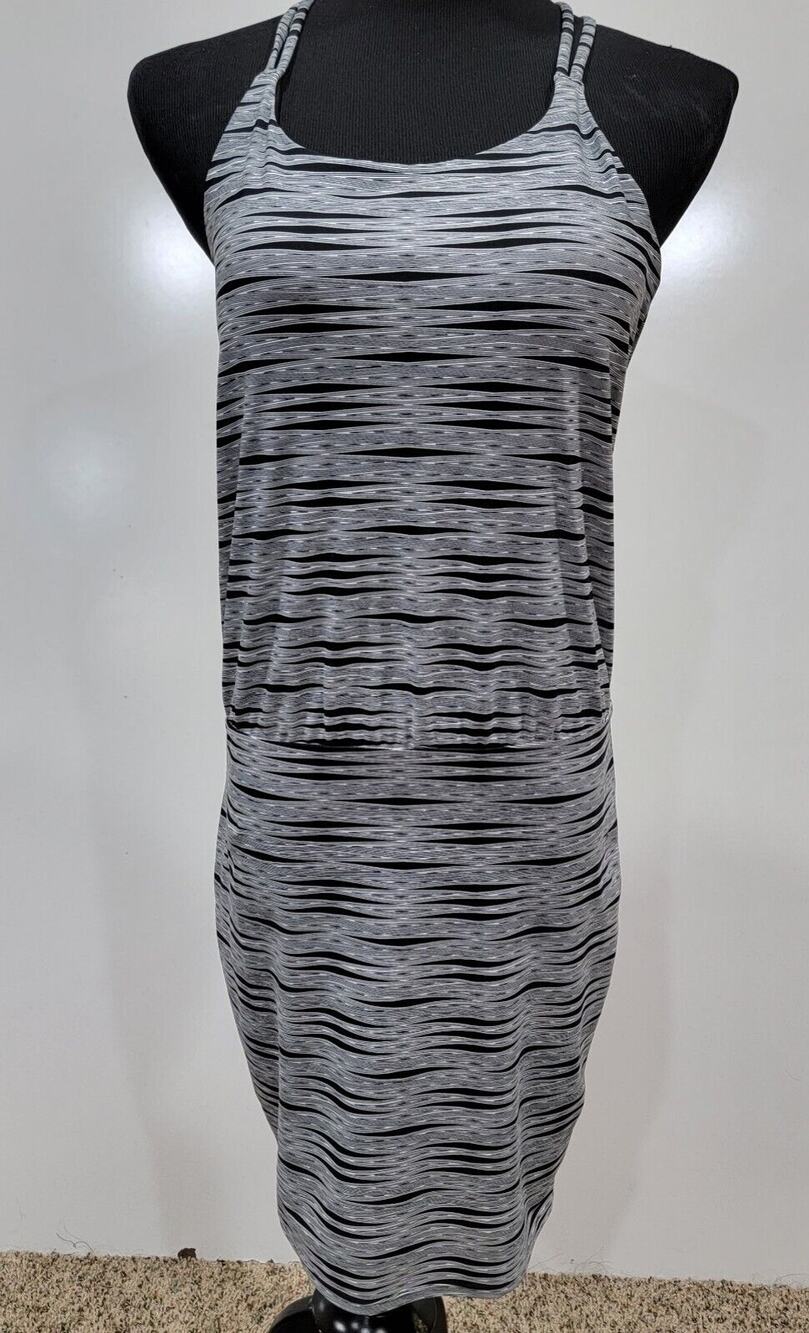 Athleta XSmall Arielle Venice Strappy Yback Athletic Swim Dress Sporty Coastal